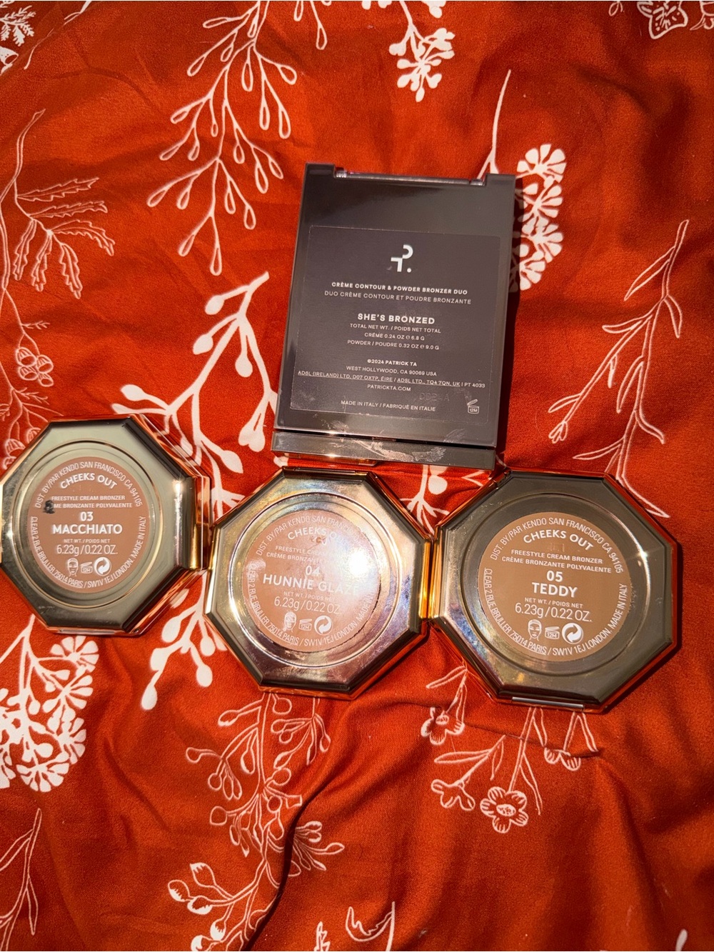 Patrick Ta & Fenty Cream Compacts in Black and White - Picture 2 of 3